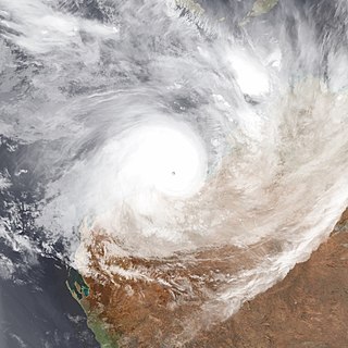 Cyclone George Category 5 Australian region cyclone in 2007