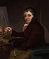 Portrett av George Morland måla av John Raphael Smith i 1792