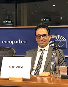 Ibrahin sprach 2019 im EU-Parlament