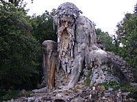 Apennine Colossus in the Villa di Pratolino