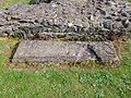 Grave on the northern side of the presbytery at the medieval Lesnes Abbey in Abbey Wood. [46]