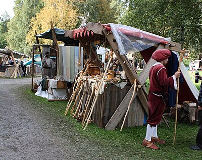 Medeltidsmarknad i staden