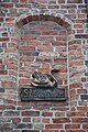 Lübeck, Wandbild "Schwanenhaus"