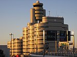 하네다 공항의 컨트롤 타워.