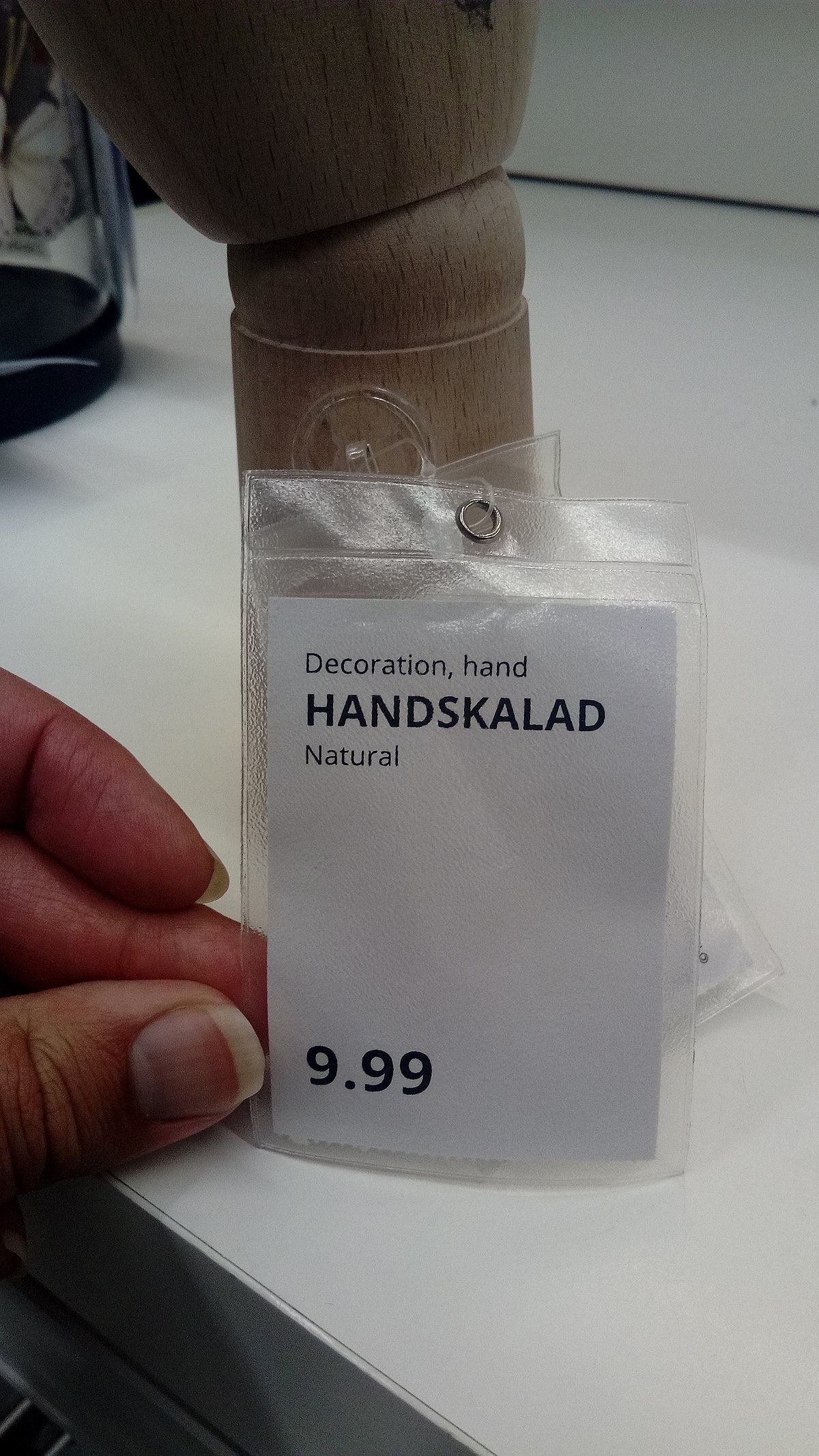 File:Handskalad, IKEA Delft (2021) 03.jpg - Wikimedia Commons