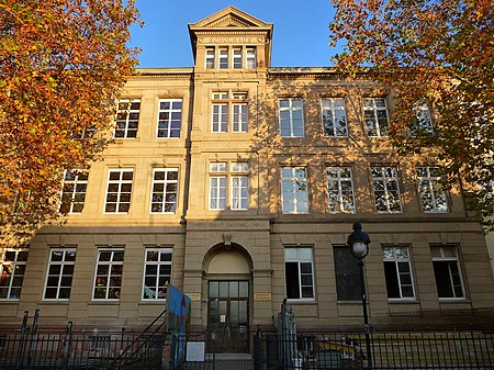 Haupteingang Eichendorff Grundschule Mendel Realschule
