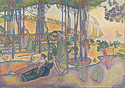 Henri-Edmond Cross, L'air du soir, c.1893, Musée d'Orsay