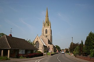 Helpringham Village in Lincolnshire, England