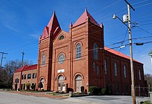 High Street Baptist Church in the Mechanicsville Historic District High Street Baptist Church in Danville.jpg