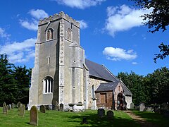 Historic church in Crimplesham, Norfolk - geograph.org.uk - 5111780.jpg