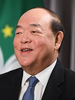 <span class="mw-page-title-main">Ho Iat Seng</span> Macau politician, third and current chief executive of Macau