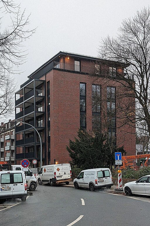 Hochbunker Papenstraße Dez 2020
