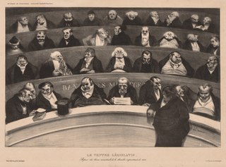 The Monthly Association (plate 18): The Legislative Belly