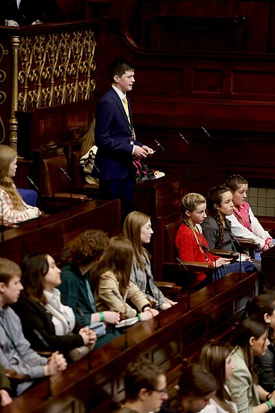 File:Houses of the Oireachtas, Ireland's Youth Parliament - Dáil na nÓg - Ireland's Youth Parliament (53614561213).jpg