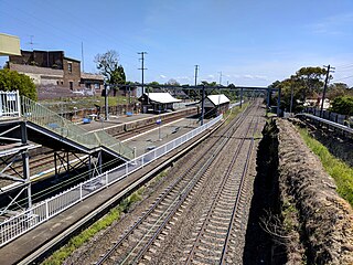 <span class="mw-page-title-main">Hurlstone Park railway station</span> Railway station in Sydney, New South Wales, Australia