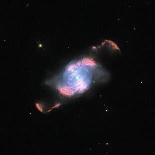 Immagine del telescopio spaziale Hubble con filtro di linea.