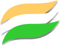 Thumbnail for File:India tricolor icon.svg