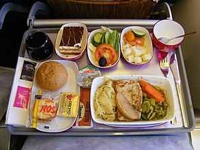 Inflight lunch - Thai Airways TG924