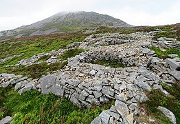 Inside the Celtic Iron Age hillfort of Tre'r Ceiri, Gwynedd Wales, with its 150 houses; finest in Europe 38.jpg