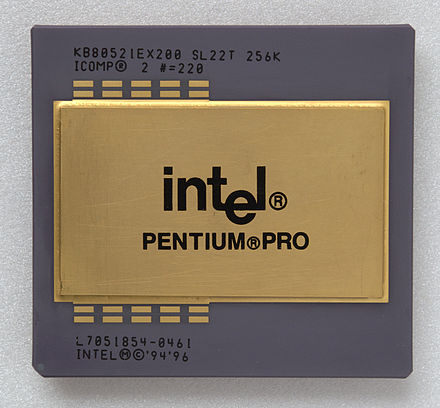 Procesor Pentium Pro 200 MHz, 256kB Cache, Socket 8