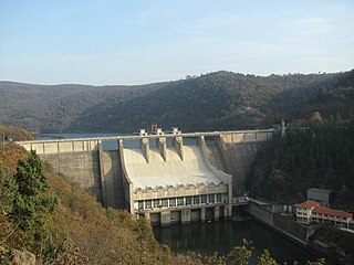 Ivaylovgrad Dam Dam in 13 km north-west of Ivaylovgrad / Haskovo Province, Bulgaria