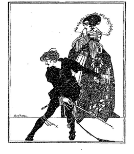 Un des dessins pour l'édition du Hamlet (1922)