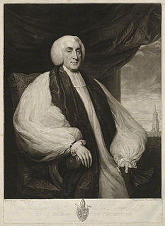 John Buckner 18th–19th century Anglican bishop of Chichester