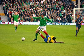 John O'Shea Ireland vs Colombia 2008.jpg