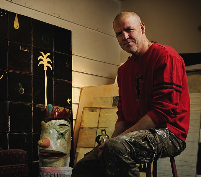 File:John Randall Nelson in his studio 2008.jpg