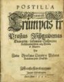 Посціла Ёнаса Брэткунаса (на літоўскай мове), 1591 г.