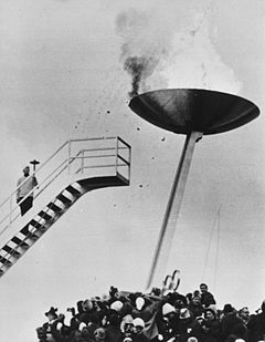 Josl Rieder 1964 Olympic cauldron.jpg