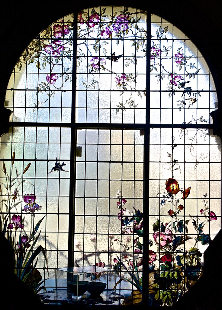 Vitraux de la Maison art nouveau José Malhoa à Lisbonne - Photo de Pedro Ribeiro Simões