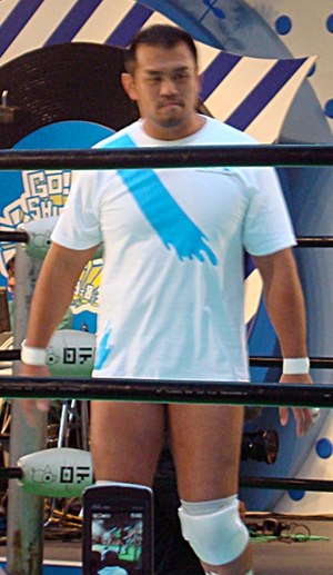 Jun Akiyama, the winner of the 2015 Ōdō Tournament