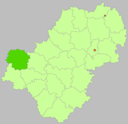 Spas-Demenskij rajon – Mappa