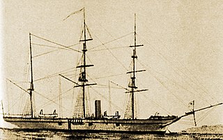 Kanrin Maru First Japanese screw-driven steam corvette