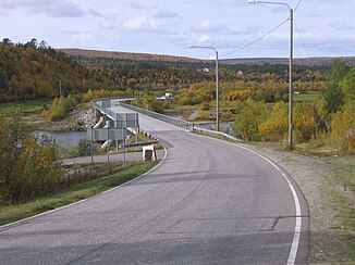 Bridge over the Anarjohka near Karigasniemi