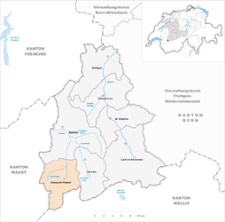 Gsteig - Carte