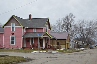 LaFontaine Historic District United States historic place