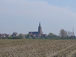 Klerken ve St Laurence kilisesinin görünümü