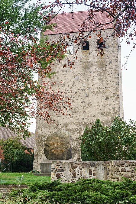 Koerbelitz Kirche Gefallenendenkmal