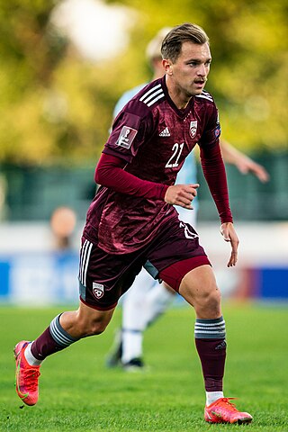 <span class="mw-page-title-main">Krišs Kārkliņš</span> Latvian footballer