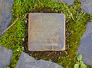 Kronberg, Mauerstraße 15, Stolperstein Karl Roser