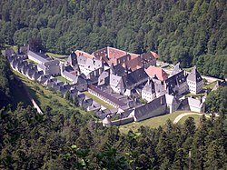 Die klooster La Grande Chartreuse (Frankryk)