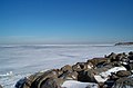 Les Grands Lacs : le lac Érié, en hiver