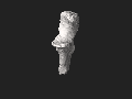 Burial 17 - Sectioned proximal extremity of left ulna - 3D