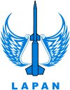 LAPAN-emblemo uzita ekde 2006-2015