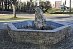 Leina-Laufbrunnen in front of the church-CTH.jpg