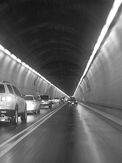 Liberty Tunnel Twin tunnels in Pittsburgh, Pennsylvania