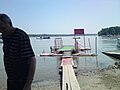 Landing point for ferry crossing on Zemun side.