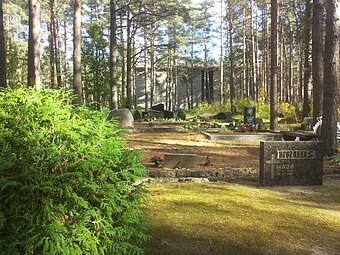 Cimetière de Liiva.